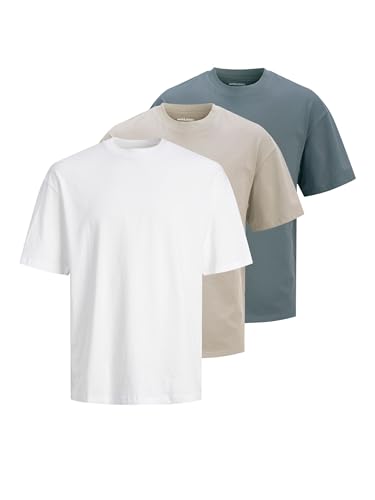 Jjhugo Loose Tee Ss Cn 3Pk Mp Noos – Ansicht 1
