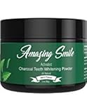 Activated Charcoal Teeth Whitening Powder - Natural Non Abrasive Formula From Coconut Shells with Bentonite Clay for Added Hygiene & Cleaning - Made in USA - Remove Stains & Whiten Teeth (Mint, 2oz)