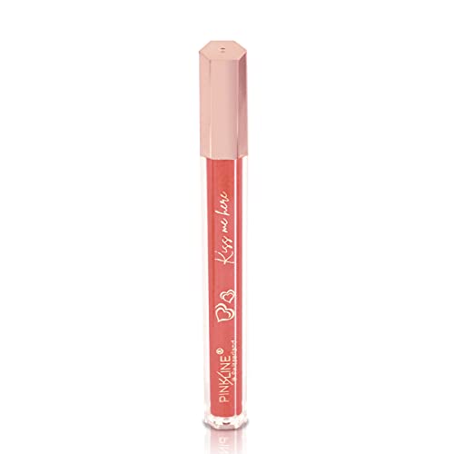 Image of PINK LINE Intense Matte Velvet Lip Gloss /Non-cracking Anti-transfer Long-Lasting Waterproof Liquid Lipstick /Lip Gloss Set (Pack of 1)