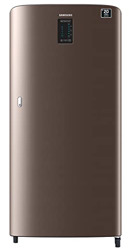 Image of Samsung 198 L 4 Star Inverter Direct Cool Single Door Refrigerator Appliance (RR21A2C2XDX /HL, Luxe Brown, Digi-Touch Cool)