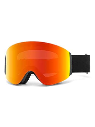 YondestStars Flip Up Ski Goggles, OTG Snow Goggle, Clamshell Anti