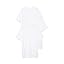 3 White - Vneck