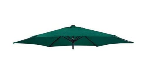Garden Haven ® 2.7m Parasol I Canopy I Base Pole I Frame I Replacement Spare Parts (Replacement Canopy, Grey)