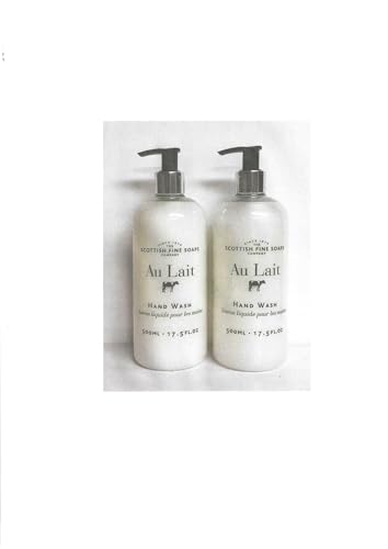 Scottish Fine Soaps Au Lait Liquid Hand Wash (set of 2)