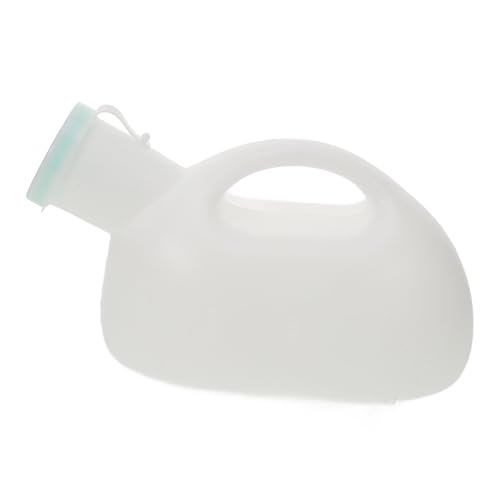 Mipcase Orinal Hombre Grande Plástico Portátil con Tapa Reutilizable para Viajes Camping y Cuidado Personal