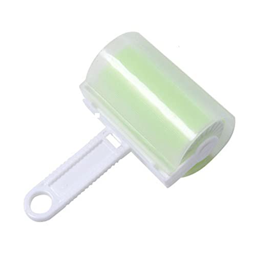 Rouleau adhésive Anti-Peluches - Rouleaux Brosse adhésive, Brosse Lavable Reusable Collant Vetement Cheveux Animaux Compagnie avec Couvercle Voyage Taille épilation Appareil Rouleau adhesifs Poils Cover