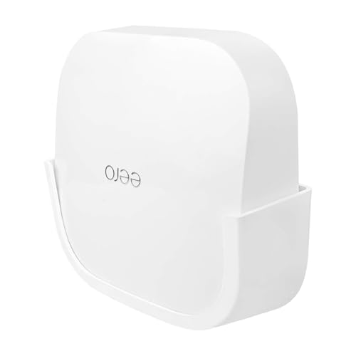 Huafly 1Pcs Screwless Wall Mount Bracket for Eero Pro 6 WiFi VHB Stick On Holder Strong Adhesive Holder No Tools No Drilling No Hole (eero Pro 6 Mount 1Pcs)