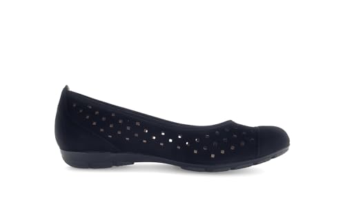 Ballerine pour femme Gabor 64.169.17 en cuir souple noir