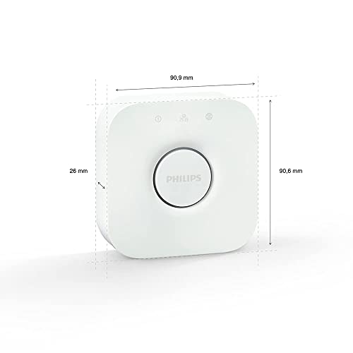 Philips Hue Bridge - Unlock the Full Potential of Hue - Multi-Room and Out-of-Home Control - Create Automations and Zones - Secure, Stable Connection Won't Strain Your Wi-Fi - Works with Voice, Matter - Thumbnail 7