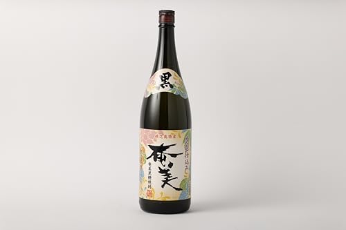 奄美酒類 本格 黒糖焼酎 黒奄美 25度 一升瓶 1.8L×2本セット 鹿児島 徳之島 焼酎 お酒