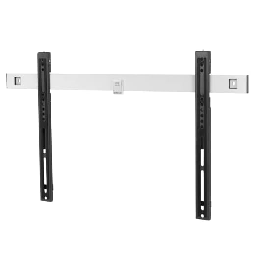 One For All Ultra Slim TV Wall Bracket Mount – Screen size 32-90 Inch - For All types of TVs (LED LCD Plasma) – Max Weight 80kgs – VESA 100x100 to 600x400 – Free Toolbox app – Black White– WM6611