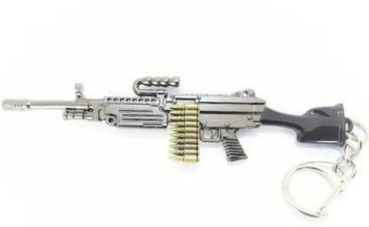 Mashki Pubg Theme Premium Key Chain Awm M249 Sniper Gun