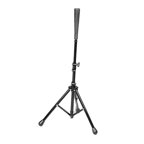 Menolana Baseball Hitting Tee Tripod Stand Base Easily Fold up Set up Practical Softball Tee Height Adjustable for Exercise Beginners
