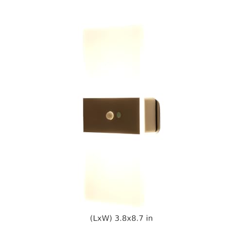 Luz nocturna de pared con sensor para pasillos y dormitorios con batería de 2000 mAh 5