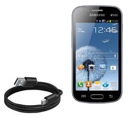 BoxWave Cable Compatible with Samsung Galaxy S Duos - DirectSync Cable, Durable Charge and Sync
