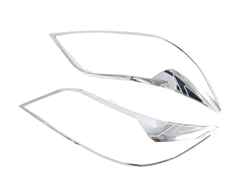 Sourcils de phares Toyota Sienna 2015-2020 contre rayures ABS chromé