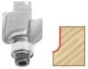 Amana Tool - MRZ0304 Carbide Tipped Miniature Cove 1/8 Radius x 9/16 Dia x 3/8 x 1/4"
