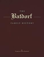 Batdorf Family History 1930353227 Book Cover