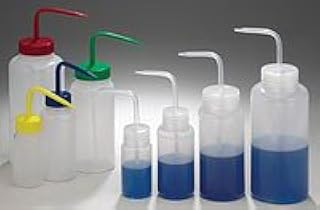 Bel-Art Products F116270500 Bottle Wash Pe 500Ml Blu 500Ml 6/Bg