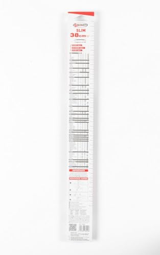 Spazzola Singola Tergicristallo Mis. 38 Cm-15" Universale Per Auto - 3