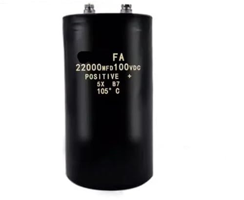 Condensateur 100V 22000uF 50x105mm pour filtrage audio et alimentation lineaire