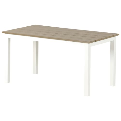Ein vollständiges Bild – Ecksofa, Tische und Ottomane