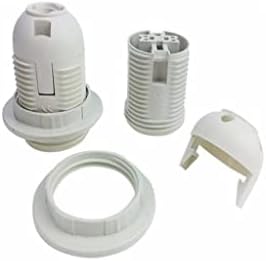 Şahnet E27 Beyaz Dişli Duy -Avize Duy,Masa lambası Duyu, Abajur Duyu - Görsel 2