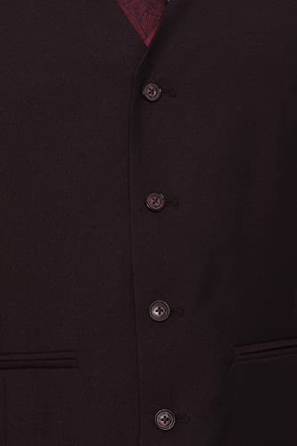 Image of Van Heusen Men's Polyester Blend Three Piece Suit-Dress Set