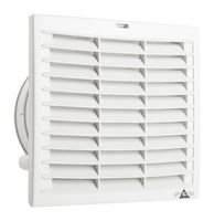 STEGO 018739-30 115VAC, 195.4 CFM, 81W, FILTER FAN, GREY; PRODUCT RANGE:FPI 018 SERIES; ENCLOSURE MATERIAL:PLASTIC; COOLING CAPACITY:-; EXTERNAL HEIGHT - METRIC:257MM; EXTERNAL WIDTH - METRIC:257MM; E