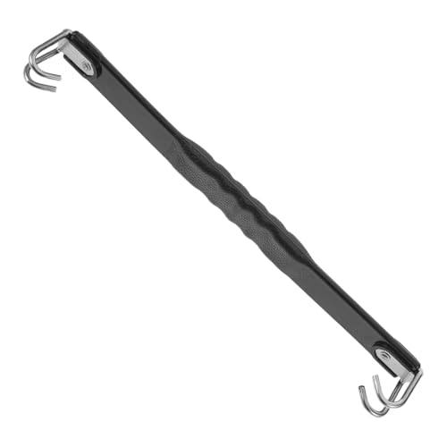 HIAKDOFT Correa para Batería de Coche Negra para Levantar y Transportar Baterías de Golf Herramienta Resistente de PP y Hierro Compatible Portabaterías de Coche y Caravana Uso Seguro y