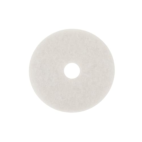 3M White Super Polish Pad 4100, 18 in