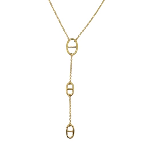 Cadeau anniversaire femme : sautoir maille marine personnalisé