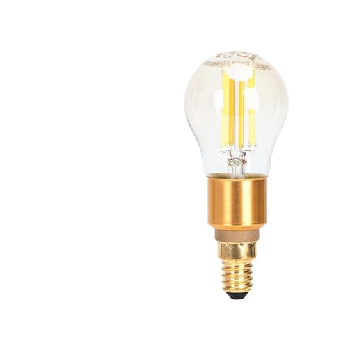 VoltShine Bombilla de filamento Smart G45 Bluetooth Mesh 4.5W CCT, regulable, luz cálida/fría, ideal para iluminación inteligente y control remoto.