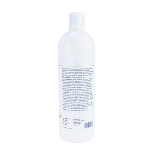 CeraSoothe® CHX Antiseptic Shampoo 16oz