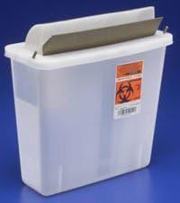 PT# 85131 PT# # 85131- Container Sharps In-Room Transparent Red 5qt Ea by, Kendall Company