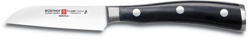 🔥 Wusthof Classic IKON Paring Knife, 6 x 0.5 x 0.5 inches, Black, Stainless