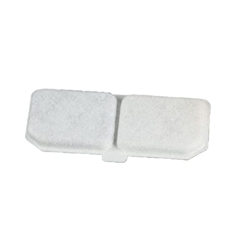 Yoyakie Cat Water Fountain Filter,Pet Water Fountain Replacement Filter Elements for 3l/102oz Automatic Water Dispenser Cotton Activated Carbon Filters 10 Pack Cover