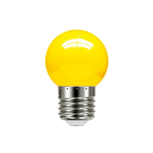 Lâmpada LED Bolinha G9, 1W, Amarela Taschibra 11080079