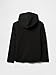 GAP boys Fashion Logo Full Zip Hoodie, True Black, Large