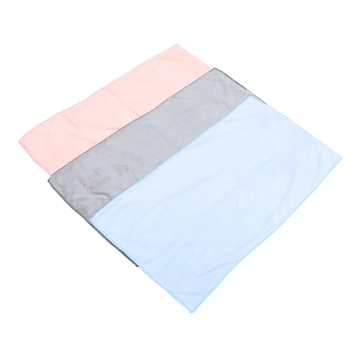 OUNONA Coral Velvet Towels Set Soft Absorbent Face Towels for Bath Hair Drying Spa Hotel Home Use