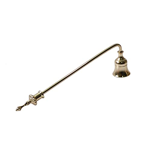 NF Candle Snuffer Unique Candle Flame Snuffer Candle Extinguisher Snuffer Candle Put Out Tool (Gold)
