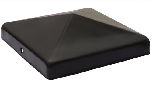 Wovar Chapeau de poteau noir pour poteau 12 x 12 cm - Par pièce
