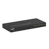 Netgear M4250-10G2XF-PoE+ Géré L2/L3 Gigabit Ethernet (10/100/1000) Connexion Ethernet, supportant l'alimentation Via ce Port (PoE) 1U Noir