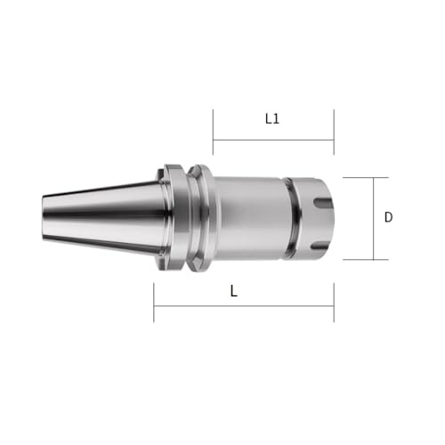 Portaherramientas BT para husillo CNC de acero aleado y excentricidad de 0.003 mm 4