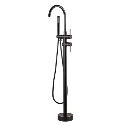 Freestanding Tub Filler Faucet with Handheld Shower – ORB