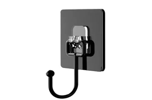 NOZLIHMH 30/1 pz Ganci autoadesivi Porta Multiuso Gancio for Appendere alla Parete Cucina portaoggetti for Bagno Ganci appiccicosi Forti portasciugamani(5PCS)