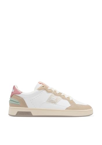 D.Franklin Zapatillas Deportivas Mujer Match Skate Dorado/Naranja - Zapatillas de Vestir para Mujer - Moda Casual - Talla (37) - Modelo Match-Skate