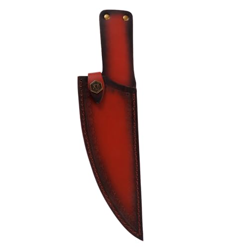 Toyvian Custodia in Pelle per Coltelli da Cucina Protezione Resistente e Pratica per Coltelli da Chef Fodero Sicuro e Durevole per Conservazione e Trasporto in Cucina