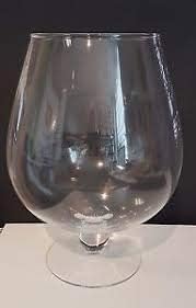 Generisch XXXL Riesen Cognac Schwenker Glas Cognacschwenker Kristallglas KEIN BOWLE GLAS Füllmenge 4,5 Liter Höhe 23 cm, Öffnung Oben 14,5 cm