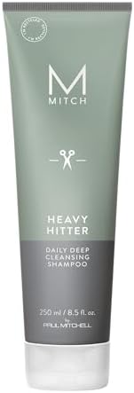 MITCH by Paul Mitchell Heavy Hitter Daily Deep Cleansing Shampoo for Men, For All Hair Types